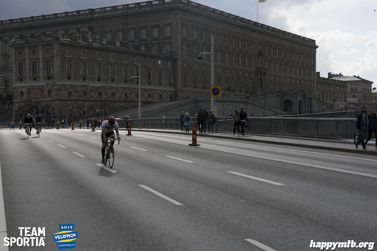 Bild från Velothon Stockholm 2015 - Slottet