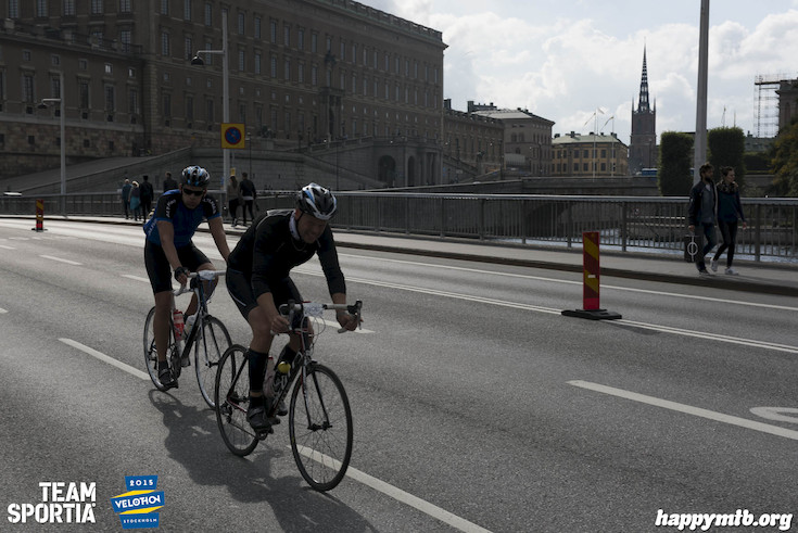 Bild från Velothon Stockholm 2015 - Slottet