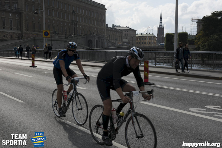 Bild från Velothon Stockholm 2015 - Slottet