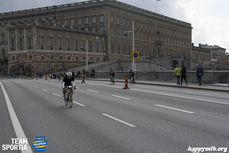 Bild från Velothon Stockholm 2015 - Slottet