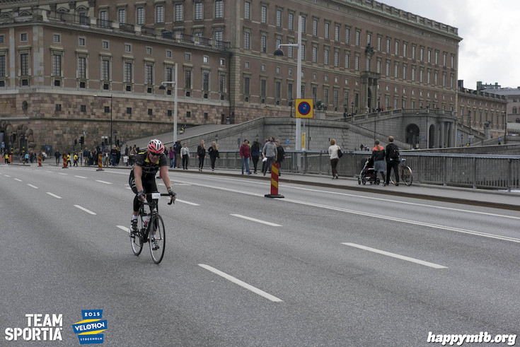Bild från Velothon Stockholm 2015 - Slottet