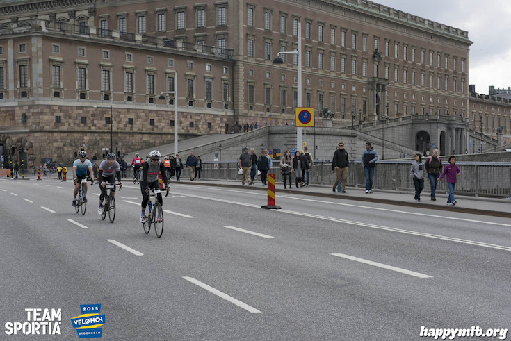 Bild från Velothon Stockholm 2015 - Slottet