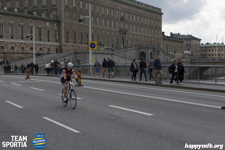 Bild från Velothon Stockholm 2015 - Slottet