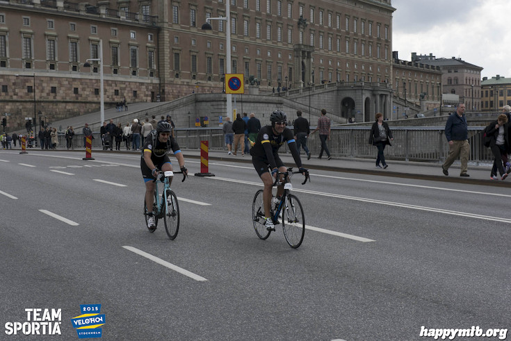 Bild från Velothon Stockholm 2015 - Slottet