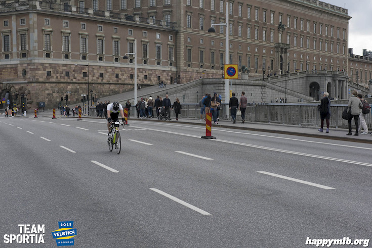 Bild från Velothon Stockholm 2015 - Slottet