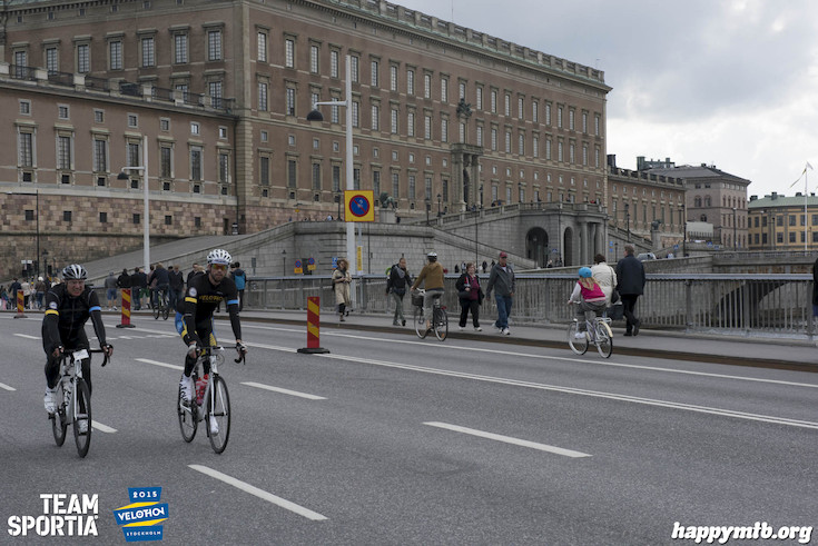 Bild från Velothon Stockholm 2015 - Slottet