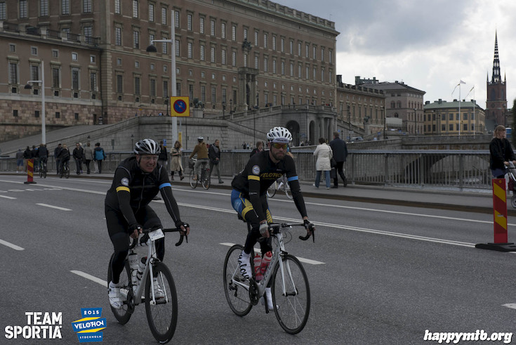 Bild från Velothon Stockholm 2015 - Slottet