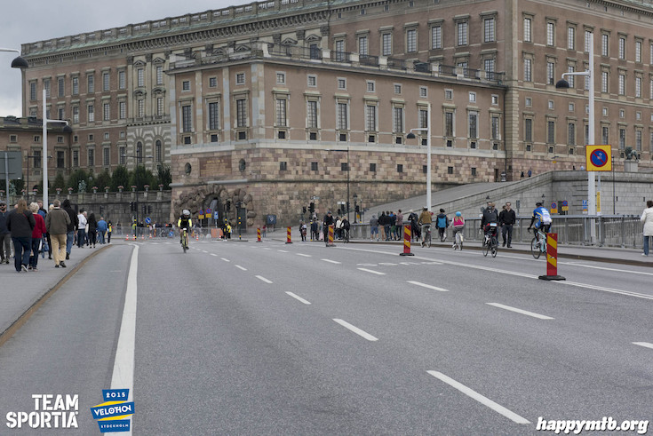 Bild från Velothon Stockholm 2015 - Slottet