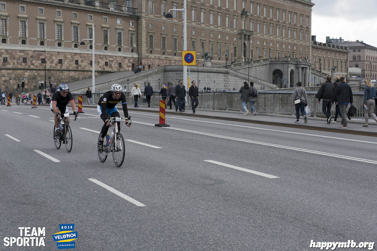 Bild från Velothon Stockholm 2015 - Slottet