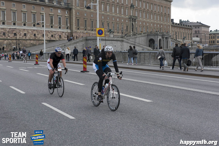Bild från Velothon Stockholm 2015 - Slottet