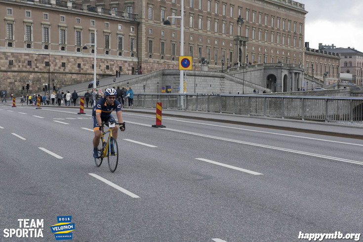 Bild från Velothon Stockholm 2015 - Slottet