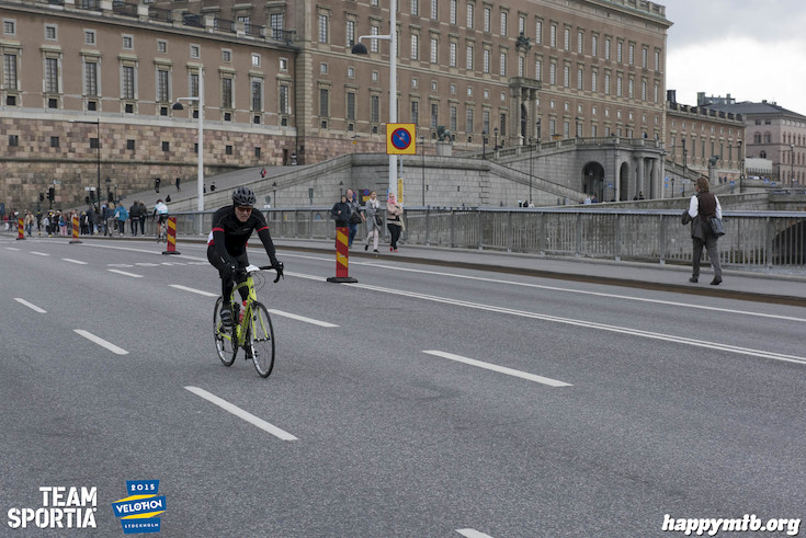 Bild från Velothon Stockholm 2015 - Slottet