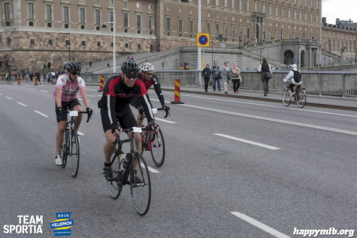 Bild från Velothon Stockholm 2015 - Slottet