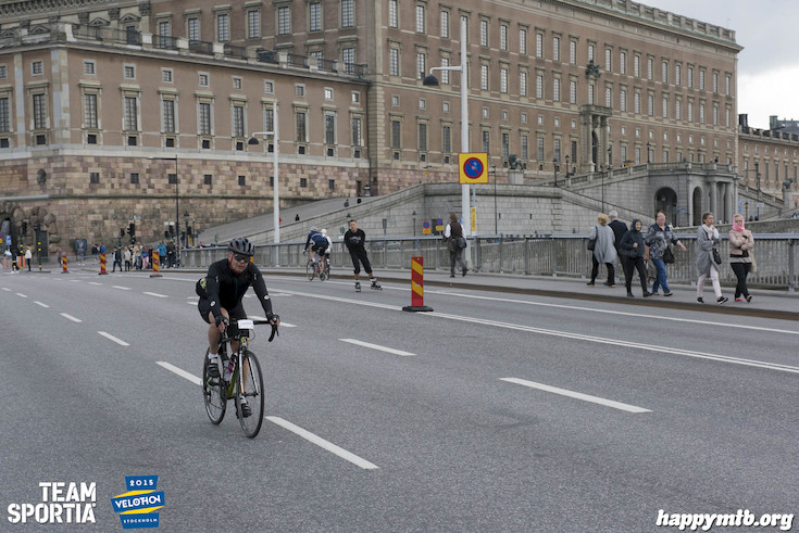 Bild från Velothon Stockholm 2015 - Slottet