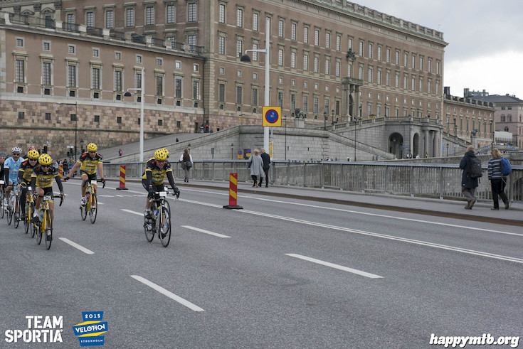 Bild från Velothon Stockholm 2015 - Slottet