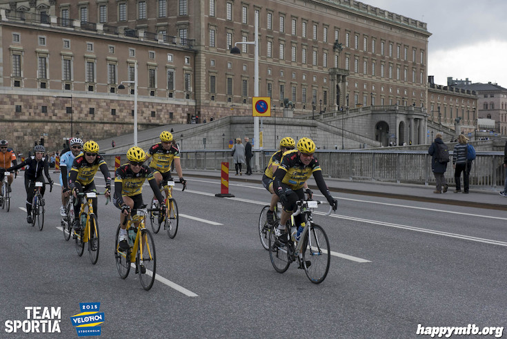 Bild från Velothon Stockholm 2015 - Slottet