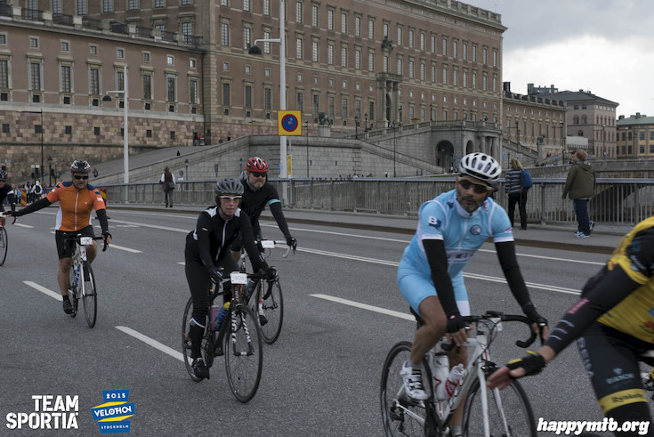 Bild från Velothon Stockholm 2015 - Slottet