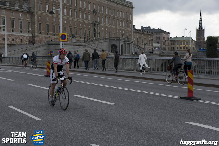 Bild från Velothon Stockholm 2015 - Slottet