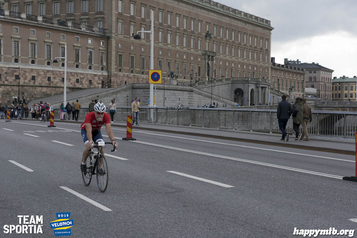 Bild från Velothon Stockholm 2015 - Slottet
