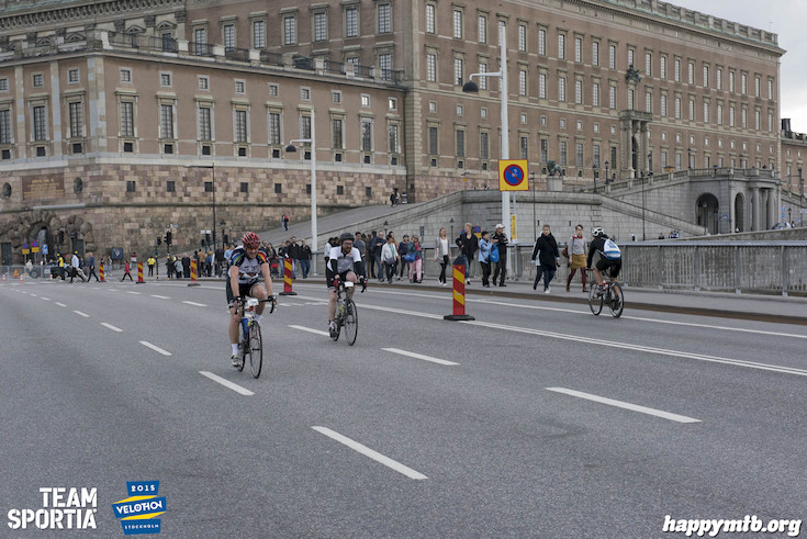 Bild från Velothon Stockholm 2015 - Slottet