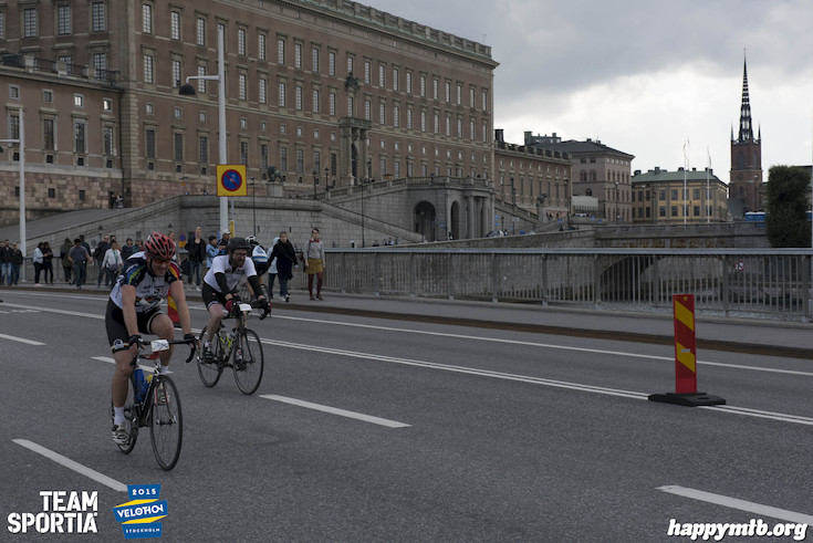 Bild från Velothon Stockholm 2015 - Slottet