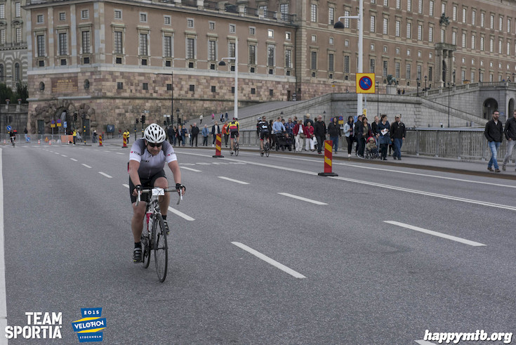 Bild från Velothon Stockholm 2015 - Slottet