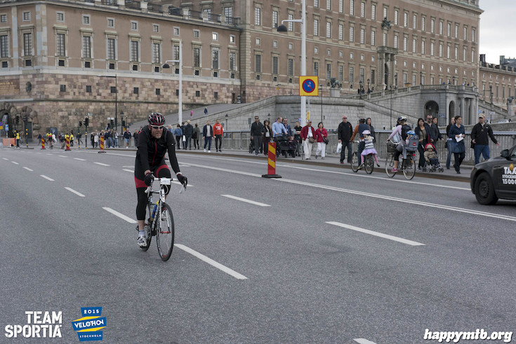 Bild från Velothon Stockholm 2015 - Slottet