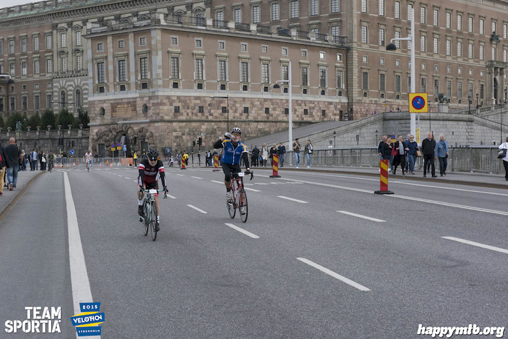 Bild från Velothon Stockholm 2015 - Slottet