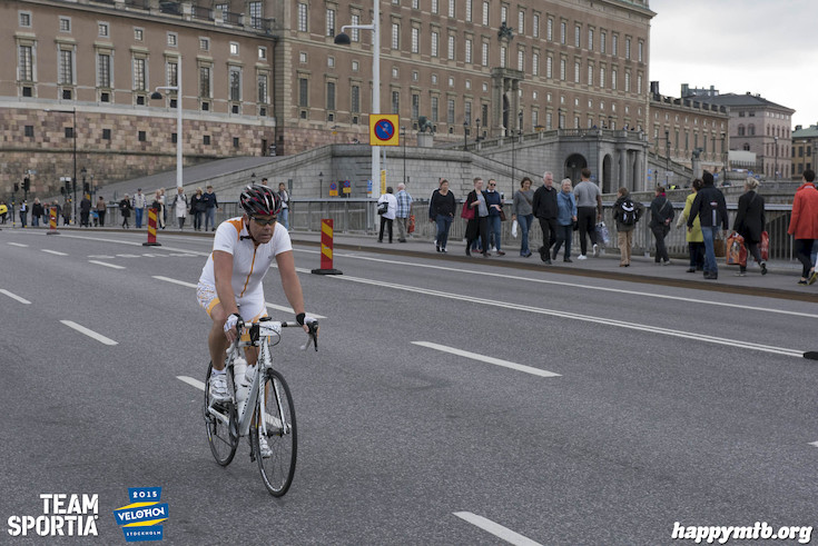 Bild från Velothon Stockholm 2015 - Slottet