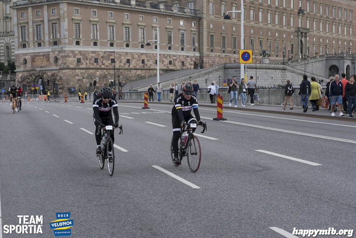 Bild från Velothon Stockholm 2015 - Slottet