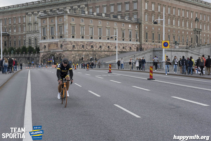 Bild från Velothon Stockholm 2015 - Slottet