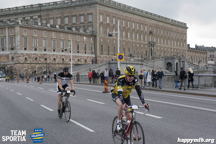 Bild från Velothon Stockholm 2015 - Slottet