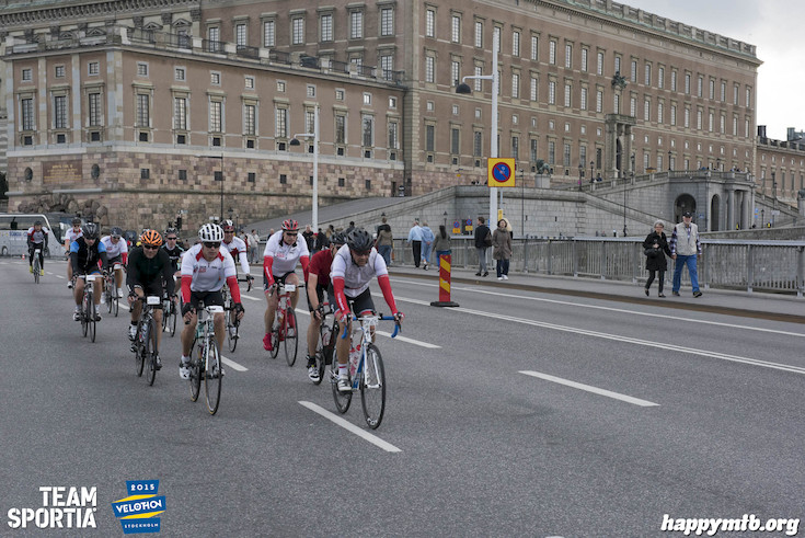 Bild från Velothon Stockholm 2015 - Slottet