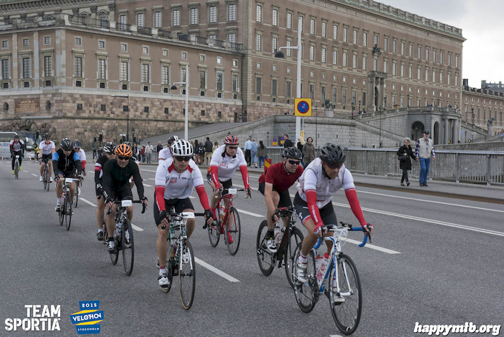 Bild från Velothon Stockholm 2015 - Slottet