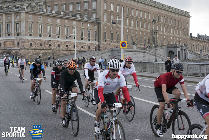 Bild från Velothon Stockholm 2015 - Slottet