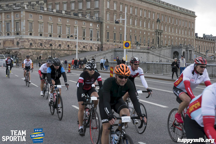 Bild från Velothon Stockholm 2015 - Slottet