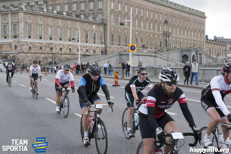 Bild från Velothon Stockholm 2015 - Slottet