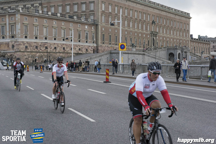 Bild från Velothon Stockholm 2015 - Slottet