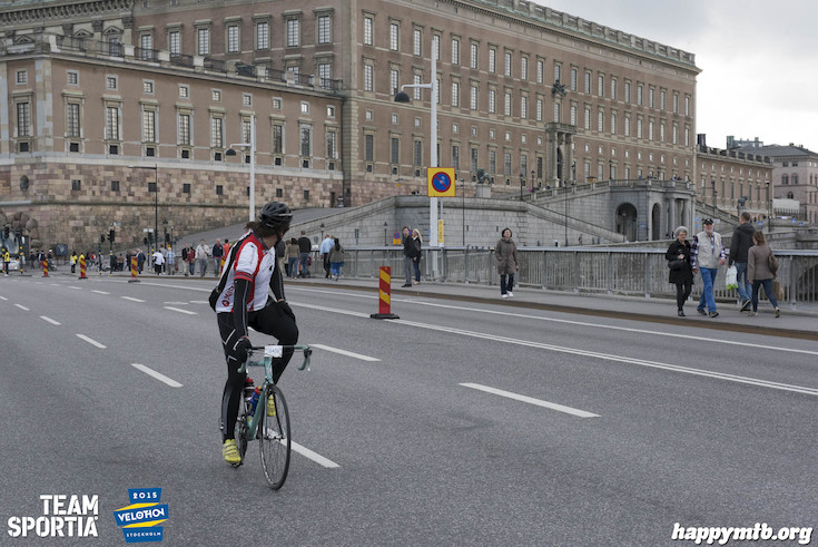 Bild från Velothon Stockholm 2015 - Slottet