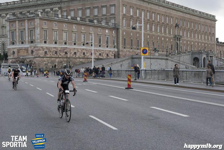 Bild från Velothon Stockholm 2015 - Slottet