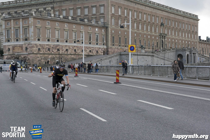 Bild från Velothon Stockholm 2015 - Slottet