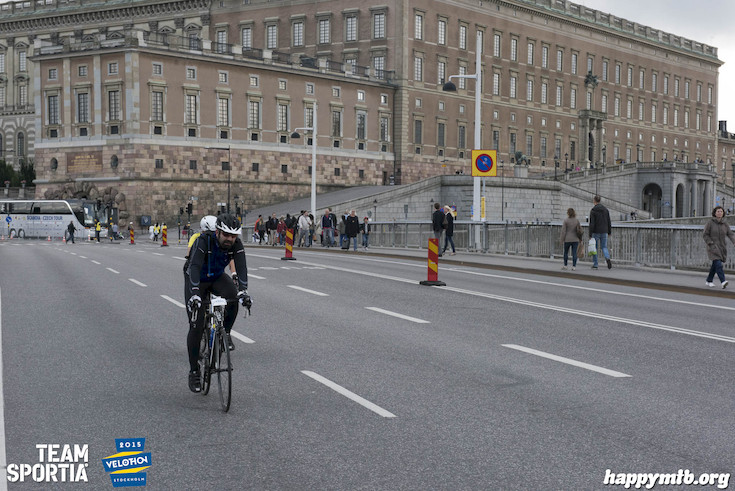 Bild från Velothon Stockholm 2015 - Slottet