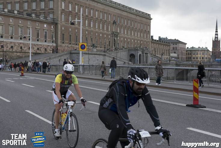 Bild från Velothon Stockholm 2015 - Slottet