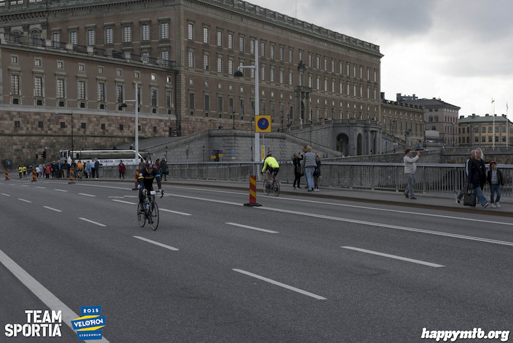 Bild från Velothon Stockholm 2015 - Slottet