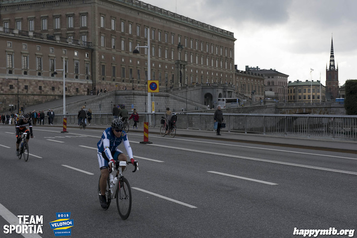 Bild från Velothon Stockholm 2015 - Slottet