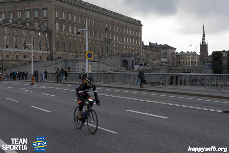 Bild från Velothon Stockholm 2015 - Slottet