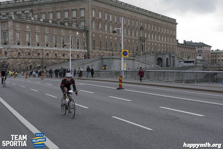 Bild från Velothon Stockholm 2015 - Slottet