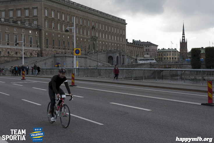 Bild från Velothon Stockholm 2015 - Slottet