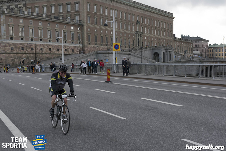 Bild från Velothon Stockholm 2015 - Slottet