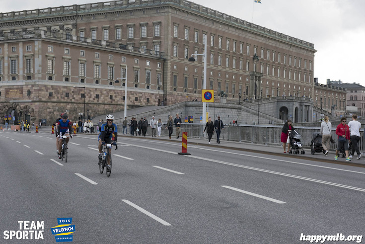 Bild från Velothon Stockholm 2015 - Slottet